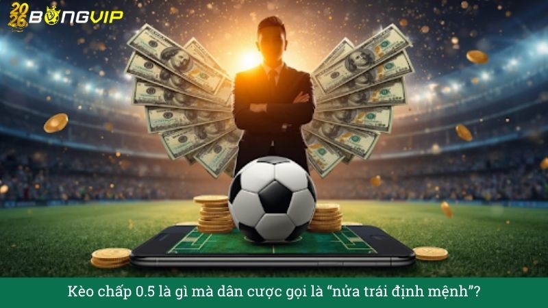 Kèo chấp 0.5 – Đọc vị tỷ lệ ăn tiền thông minh